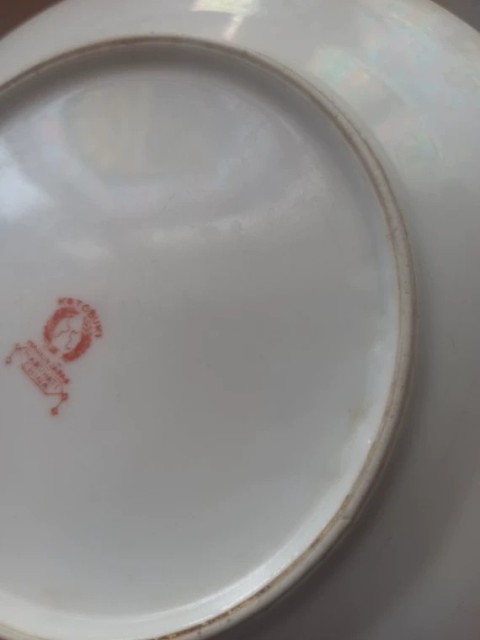 古玩陶瓷滿洲國，高檔描金，花卉盤拍賣，當前價格777元