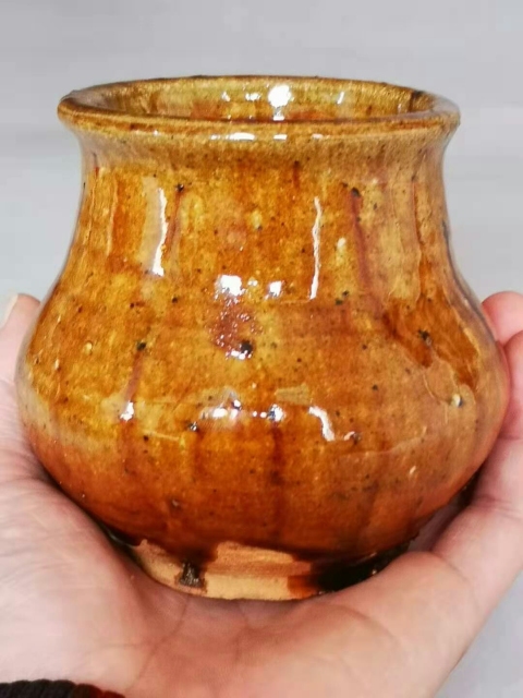 古玩陶瓷精品.宋代黃釉渣斗拍賣，當(dāng)前價(jià)格1999元