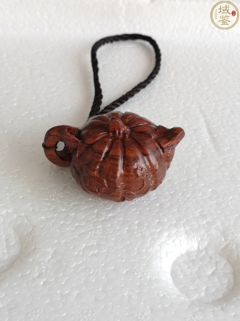 古玩雜項老撾黃花梨壺掛件拍賣,當前價格168元