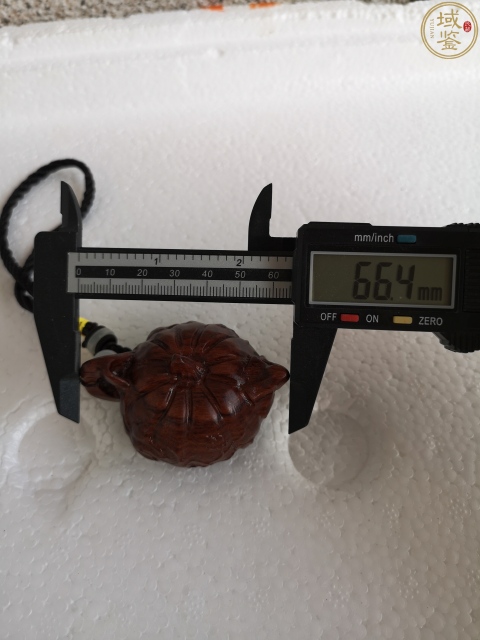 古玩雜項老撾黃花梨壺掛件拍賣,當前價格168元
