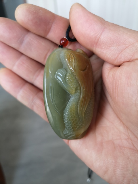 古玩玉器玉把件拍賣，當前價格480元