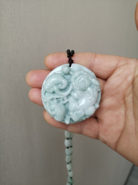 古玩玉器貔貅掛件拍賣，當前價格550元
