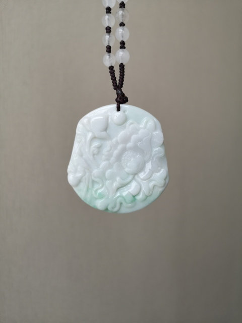 古玩玉器翡翠富貴牌拍賣，當前價格580元