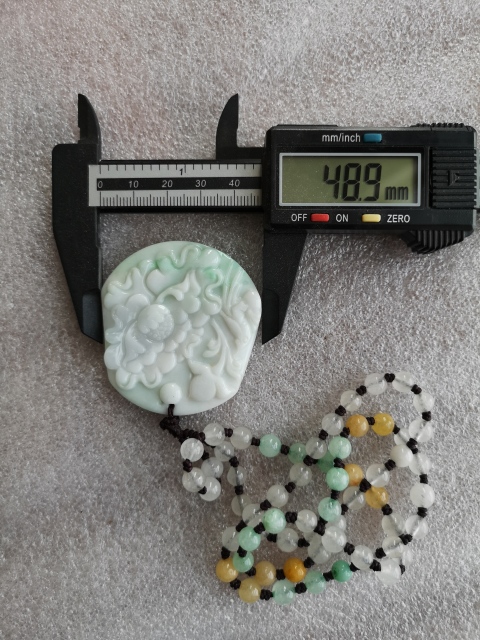 古玩玉器翡翠富貴牌拍賣，當前價格580元