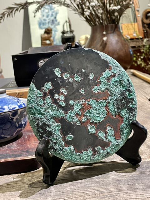 古玩銅器漢代四乳四虺紋鏡拍賣(mài),當(dāng)前價(jià)格6500元