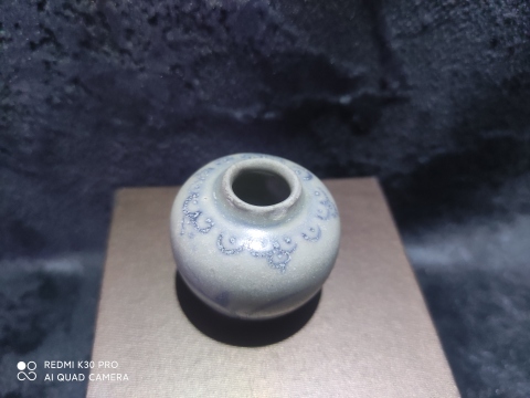 古玩陶瓷明早期青花水盂拍賣，當前價格999元