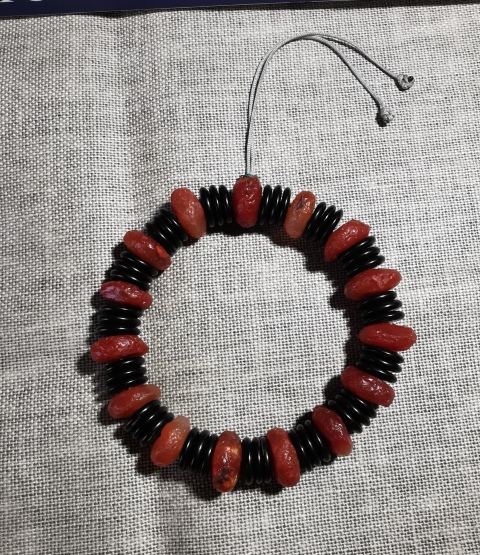古玩玉器千年瑪瑙手鏈拍賣,當前價格399元