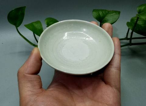 古玩陶瓷精美宋元景德鎮白釉盞拍賣，當前價格1666元