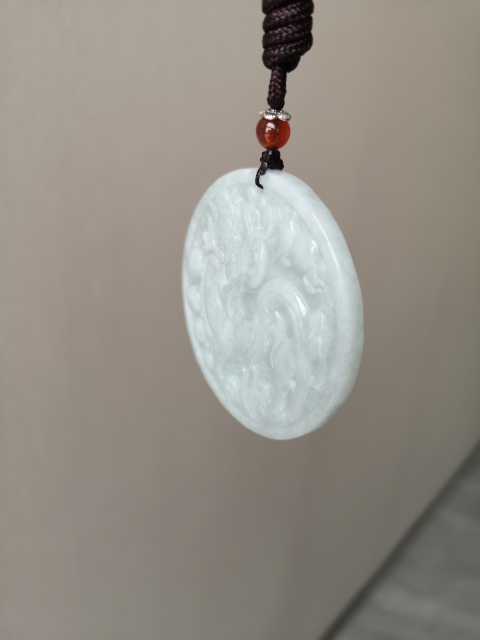 古玩玉器翠龍佩拍賣,當前價格450元