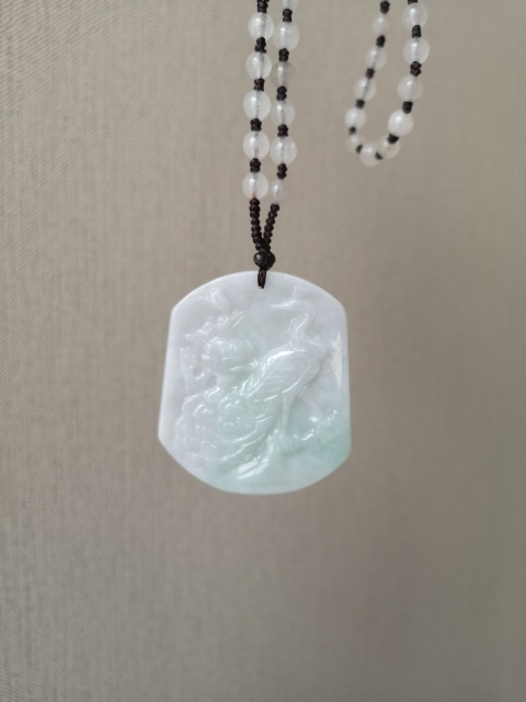 古玩玉器翡翠牌拍賣,當前價格580元