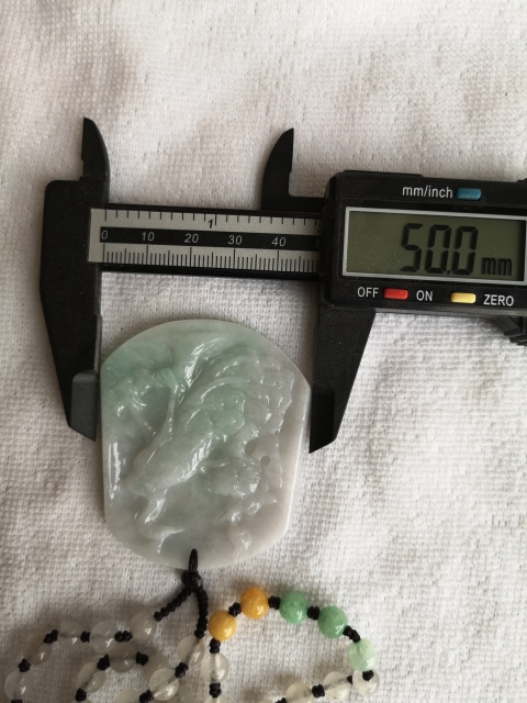 古玩玉器翡翠牌拍賣,當前價格580元