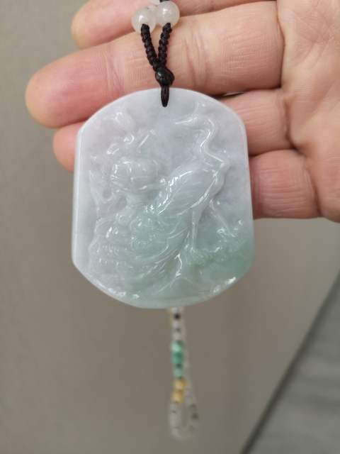 古玩玉器翡翠牌拍賣,當前價格580元