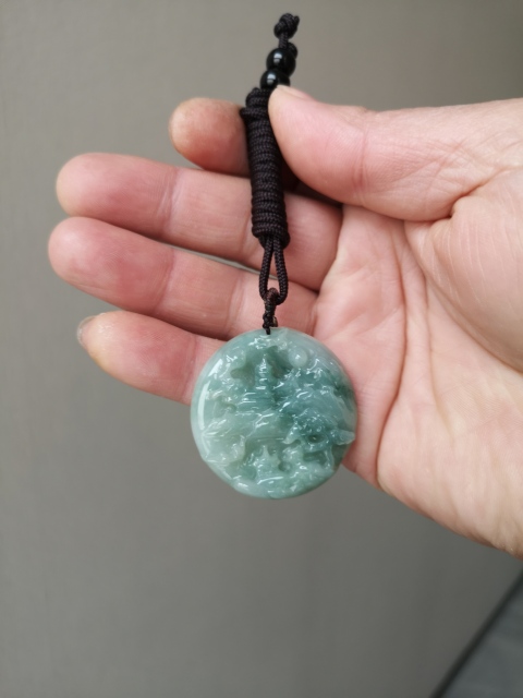 古玩玉器翠佩拍賣,當前價格298元