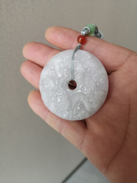 古玩玉器九龍平安扣拍賣,當前價格1200元