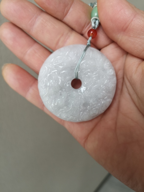 古玩玉器九龍平安扣拍賣,當前價格1200元