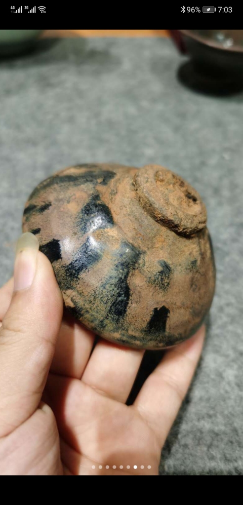 古玩陶瓷建盞油滴茶盞拍賣,當前價格100000元