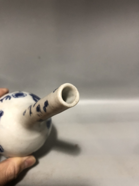 古玩陶瓷鳳紋青花膽瓶拍賣，當(dāng)前價(jià)格980元