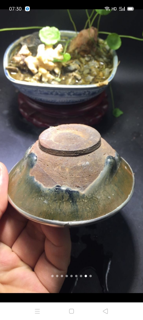 古玩陶瓷【翰林】宋建窯金兔毫束口盞拍賣，當前價格999元