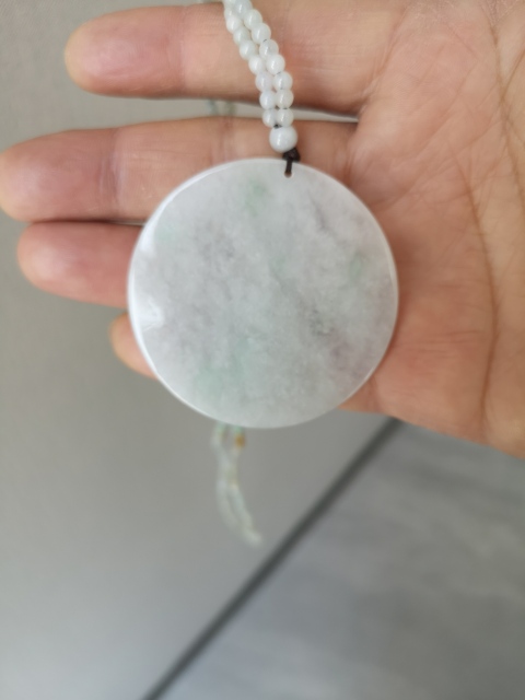 古玩玉器翡翠觀音項鏈拍賣,當前價格980元