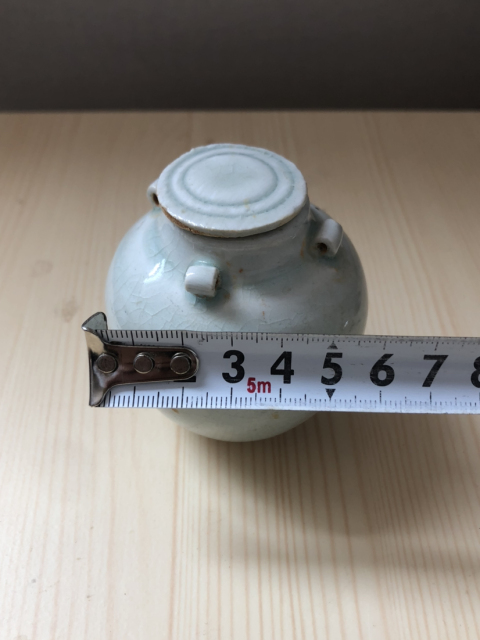 古玩陶瓷湖田窯四系蓋罐拍賣，當前價格22000元