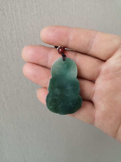 古玩玉器翡翠觀音拍賣，當(dāng)前價(jià)格550元