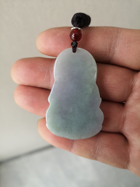 古玩玉器翡翠觀音拍賣,當前價格450元