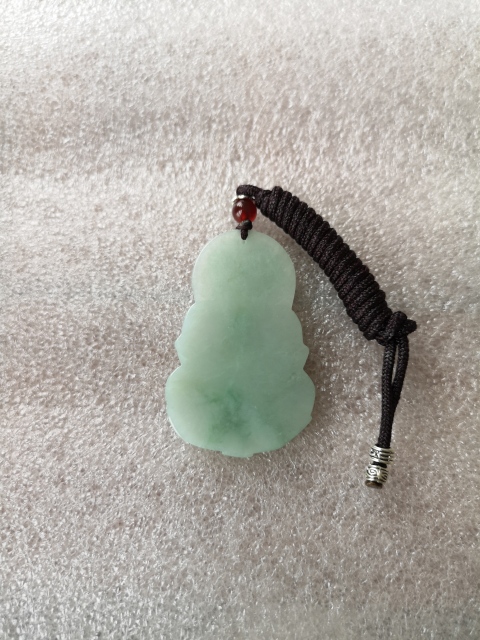 古玩玉器翡翠觀音拍賣,當前價格680元