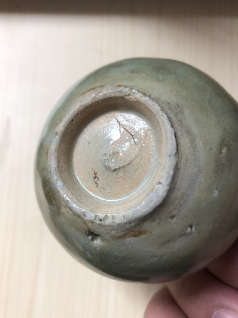 古玩陶瓷龍泉窯臥足杯拍賣，當(dāng)前價(jià)格3888元