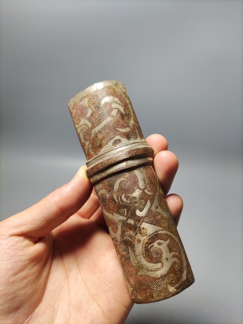 古玩銅器錯銀**構件拍賣,當前價格3999元