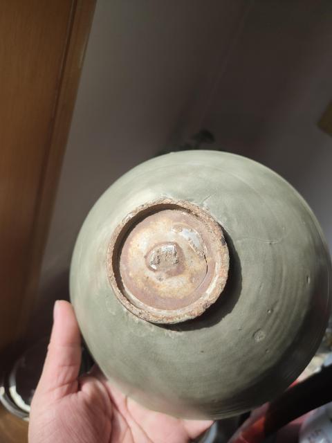 古玩陶瓷北宋耀州窯青釉斗笠大碗（精品瓷器）拍賣，當前價格6800元