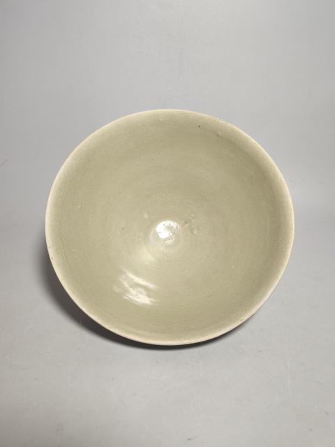 古玩陶瓷北宋耀州窯青釉斗笠大碗（精品瓷器）拍賣，當前價格6800元