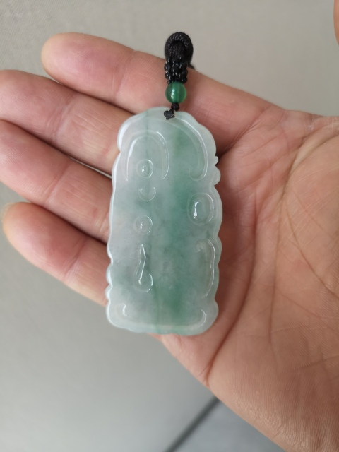 古玩玉器翡翠觀音拍賣,當前價格888元