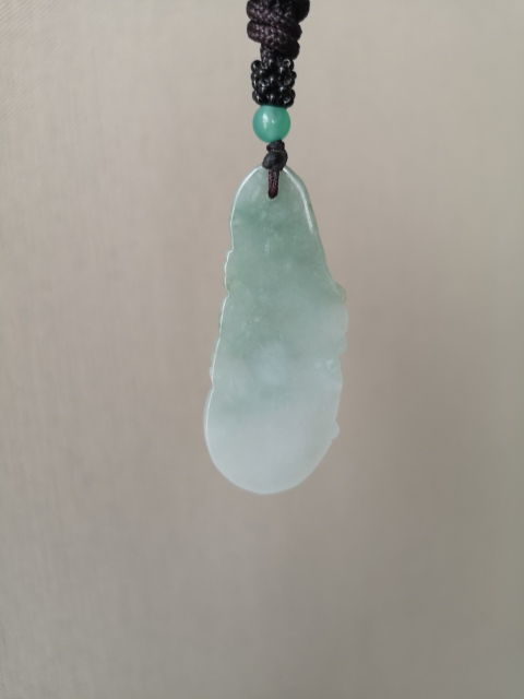古玩玉器翡翠觀音拍賣，當前價格260元