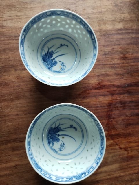 古玩陶瓷康熙年制款一路連科青花小碗拍賣，當前價格999元