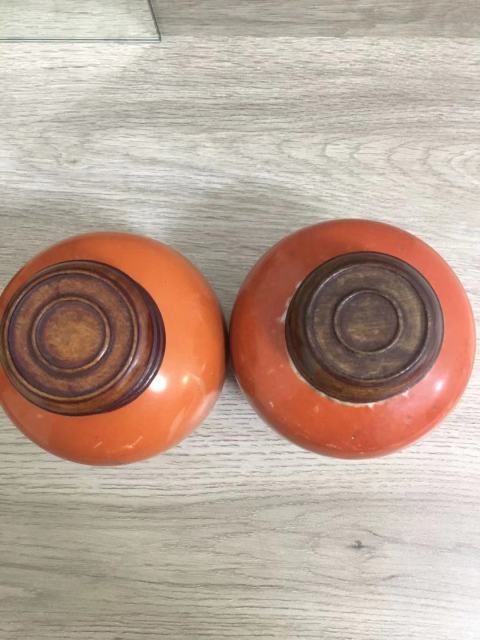 古玩陶瓷紅釉描金花卉紋蓋罐,只剩一個拍賣,當前價格1000元