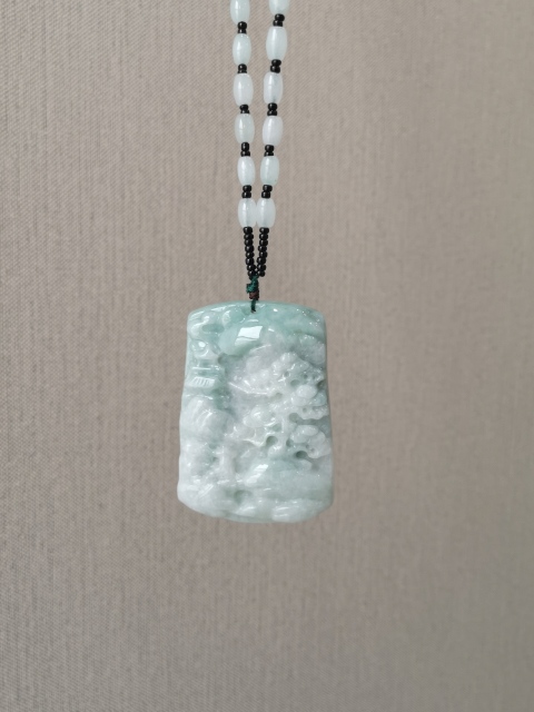 古玩玉器翡翠牌拍賣，當前價格680元