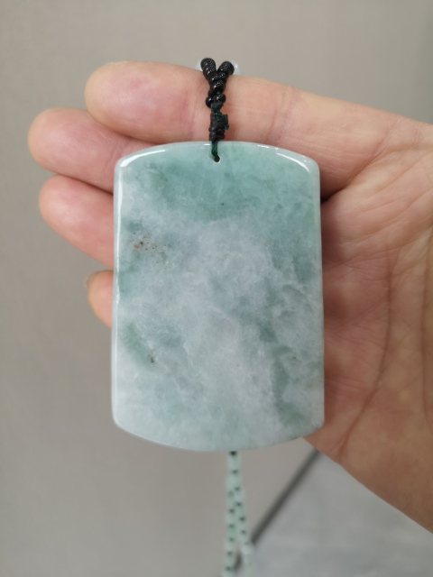 古玩玉器翡翠牌拍賣，當前價格680元
