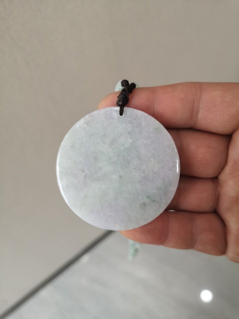 古玩玉器翡翠觀音牌子拍賣，當前價格850元
