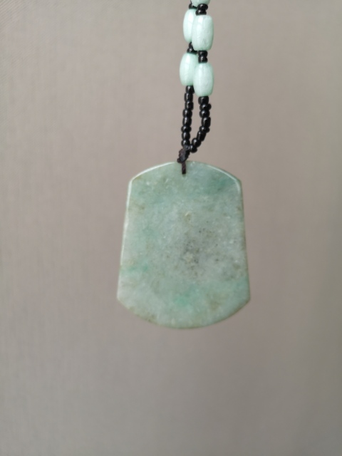 古玩玉器翡翠牌拍賣，當前價格220元