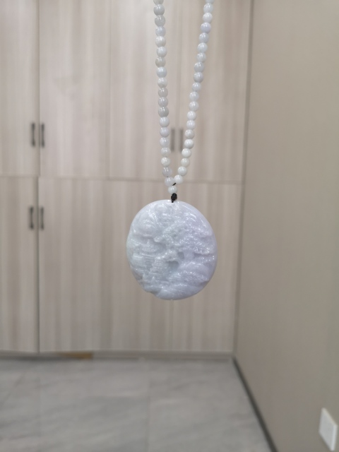 古玩玉器翡翠山水牌拍賣,當(dāng)前價(jià)格780元