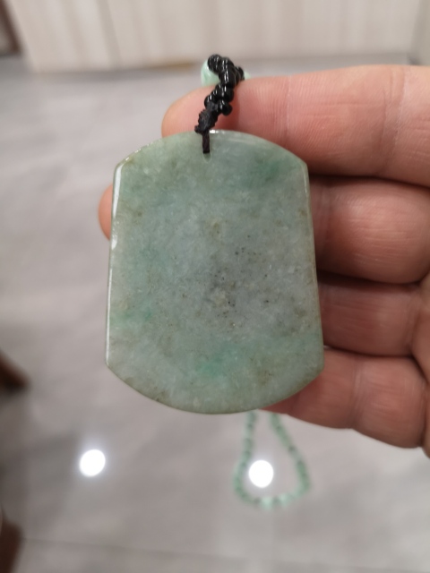 古玩玉器翡翠牌拍賣，當前價格220元