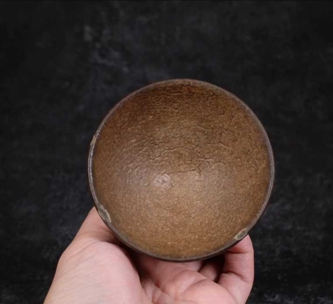 古玩陶瓷3南宋建窯龜背束口盞拍賣，當前價格1999元