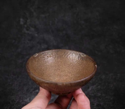 古玩陶瓷3南宋建窯龜背束口盞拍賣，當前價格1999元