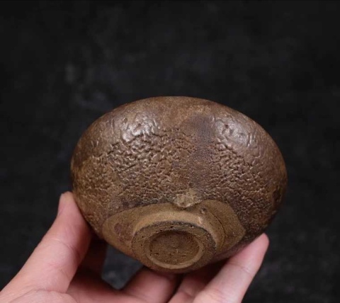 古玩陶瓷3南宋建窯龜背束口盞拍賣，當前價格1999元