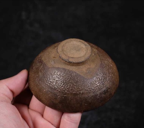 古玩陶瓷3南宋建窯龜背束口盞拍賣，當前價格1999元