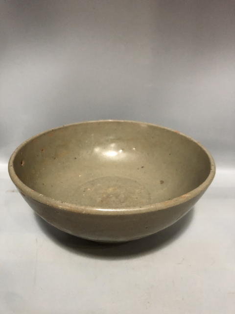 古玩陶瓷元代龍泉窯青釉碗拍賣，當前價格999元