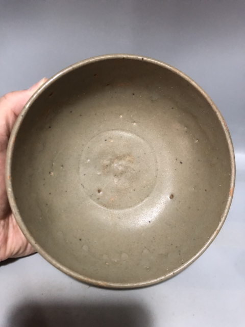 古玩陶瓷元代龍泉窯青釉碗拍賣，當前價格999元