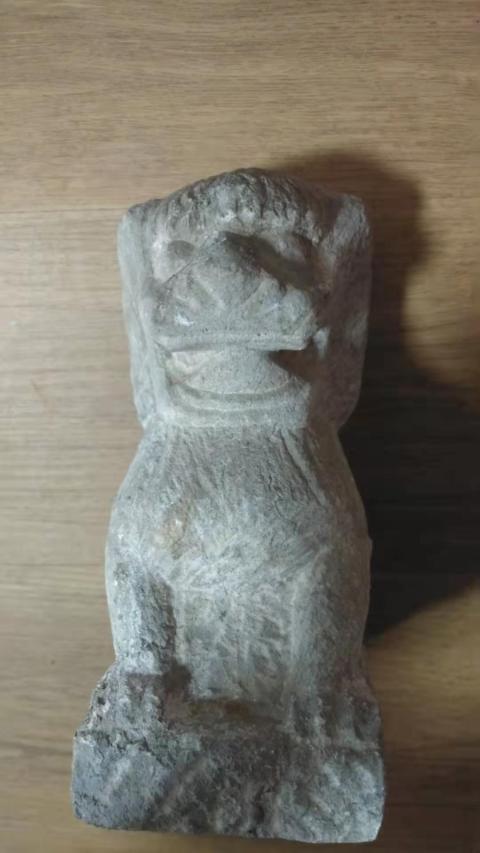 古玩雜項石獅拍賣，當前價格1388元