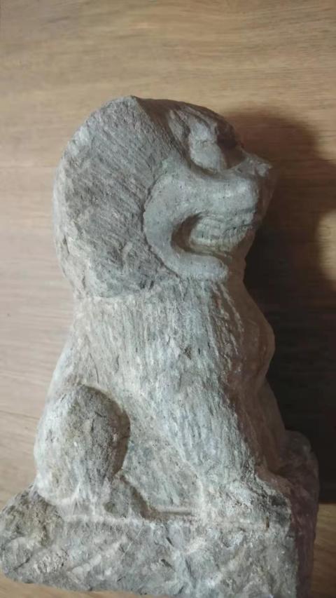 古玩雜項石獅拍賣，當前價格1388元