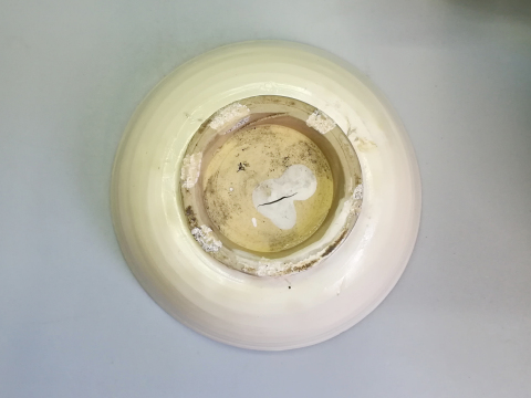 古玩陶瓷精美少見元代奶白釉碗拍賣，當前價格999元